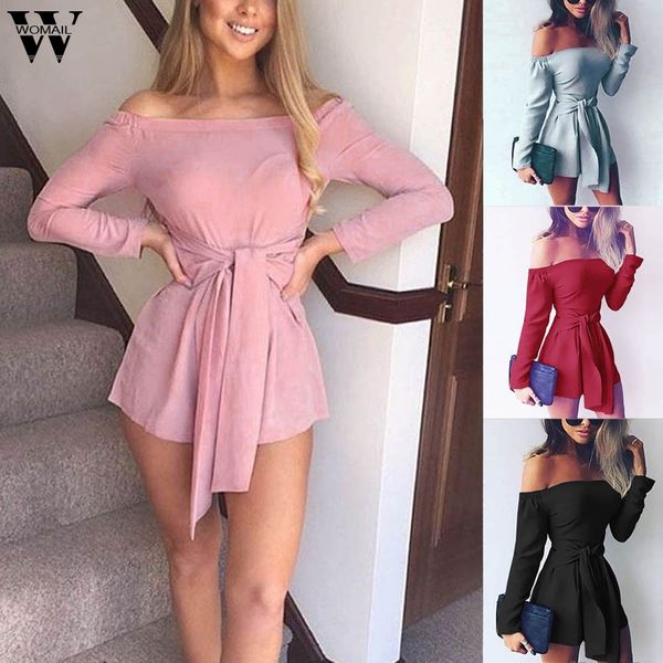 womail bodysuit women summer fashion off shoulder mini playsuit party evening shorts jumpsuit bodysuit loose 2019 dropship m4, Black;white
womail bodysuit women summer fashion off shoulder mini playsuit party evening shorts jumpsuit bodysuit loose 2019 dropship m4, Black;white