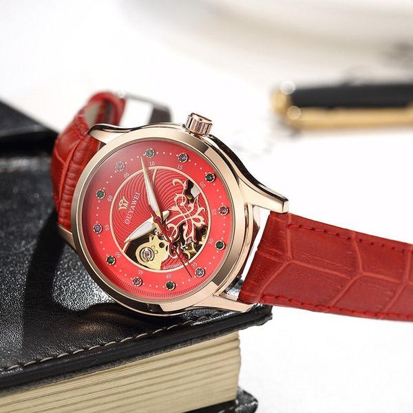 ouyawei brand women skeleton mechanical watches women automatic wrist watches leather ladies fashion clock relogio feminino oyw1708, Slivery;brown
ouyawei brand women skeleton mechanical watches women automatic wrist watches leather ladies fashion clock relogio feminino oyw1708, Slivery;brown