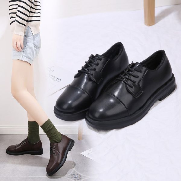 women oxford shoes all-match black flats casual female sneakers round toe autumn british style ladies' footwear leather fall
women oxford shoes all-match black flats casual female sneakers round toe autumn british style ladies' footwear leather fall