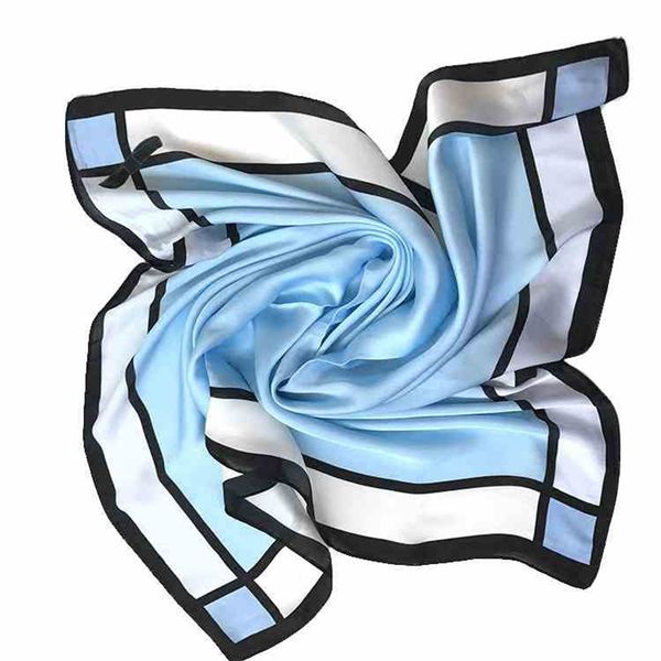 silk scarf women 70*70 square scarves muti-functional shawl bag adornment scarves spring autumn fashion head scarves, Blue;gray
silk scarf women 70*70 square scarves muti-functional shawl bag adornment scarves spring autumn fashion head scarves, Blue;gray