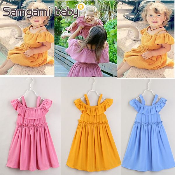 baby girl dresses parent-child summer ruffle sleeveless suspender princess beach dress ins mother daughter designer fashion prom dresses, Red;yellow
baby girl dresses parent-child summer ruffle sleeveless suspender princess beach dress ins mother daughter designer fashion prom dresses, Red;yellow