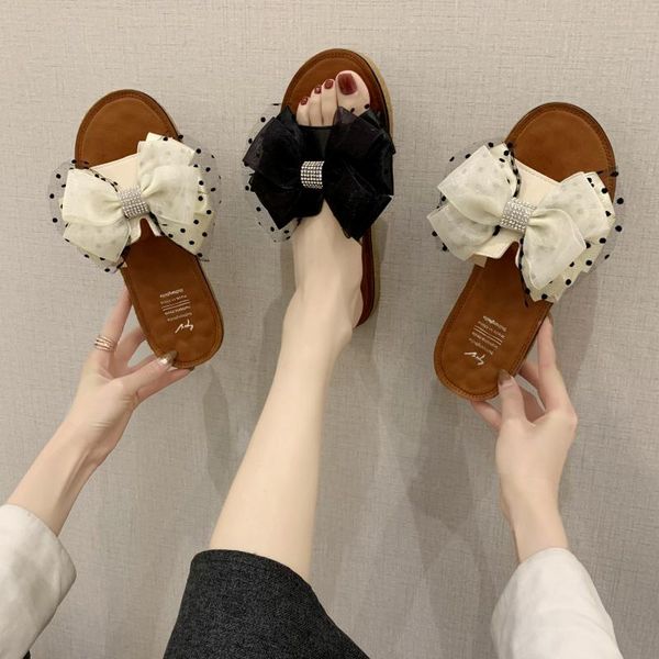 slippers 2021 women fashion ladies sandals flat summer beach big bow cute flip flops outdoor slipper, Black
slippers 2021 women fashion ladies sandals flat summer beach big bow cute flip flops outdoor slipper, Black