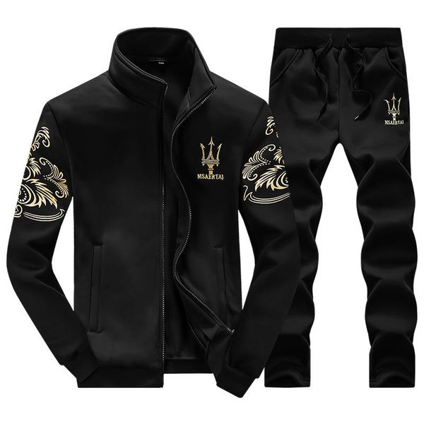 smonsdle sweatshirt men tracksuit men set 2019 brand autumn winter fleece 2pcs stand collar fleece patchwork casual hoodie, Black
smonsdle sweatshirt men tracksuit men set 2019 brand autumn winter fleece 2pcs stand collar fleece patchwork casual hoodie, Black