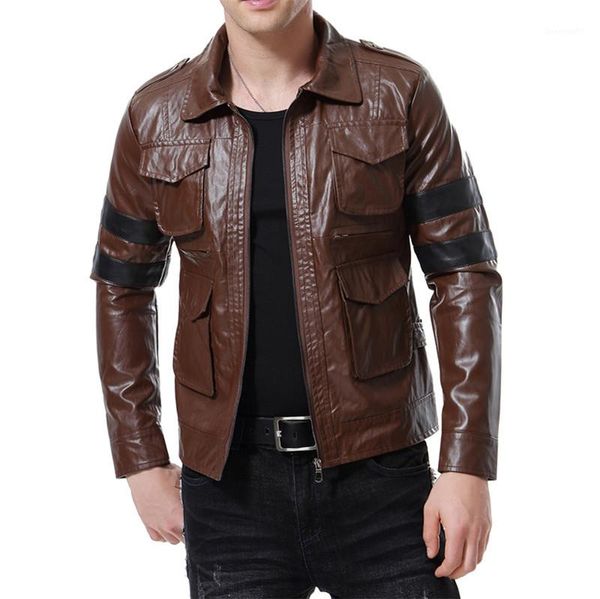 leather jackets fashion lapel neck pu outerwear hip pop panelled loose mens outerwear mens luxury faux, Black
leather jackets fashion lapel neck pu outerwear hip pop panelled loose mens outerwear mens luxury faux, Black