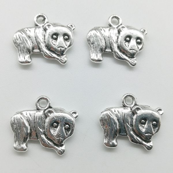 100pcs panda animal charms pendants retro jewelry accessories diy antique silver pendant for bracelet earrings keychain 14*17mm, Bronze;silver
100pcs panda animal charms pendants retro jewelry accessories diy antique silver pendant for bracelet earrings keychain 14*17mm, Bronze;silver