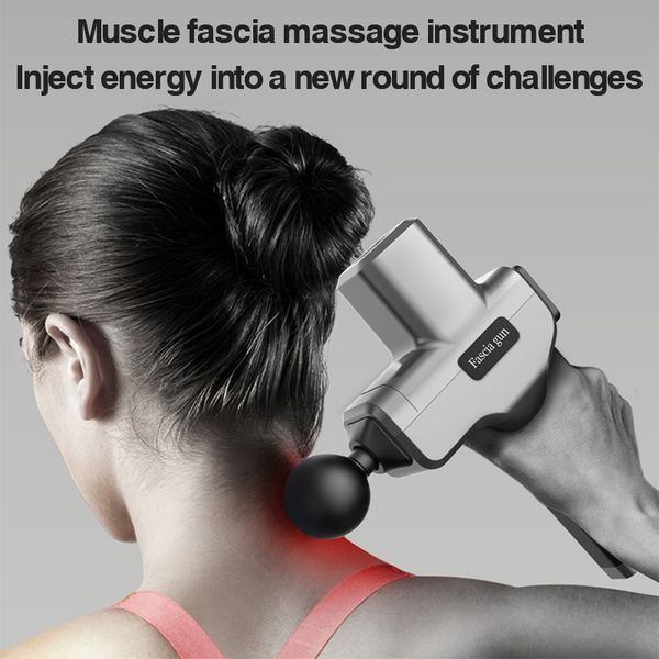 6 скоростей массаж gun, беспроводной ручной deep tissue muscle массажер, chargeable ударные устройства бесшумной shaping с 4 глав электричес
6 скоростей массаж gun, беспроводной ручной deep tissue muscle массажер, chargeable ударные устройства бесшумной shaping с 4 глав электричес