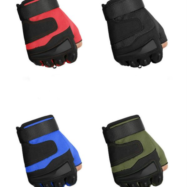 spring and summer outdoor riding tactical gloves men' half finger mountaineering fitness hard shell protective cycling gloves, Blue;gray
spring and summer outdoor riding tactical gloves men' half finger mountaineering fitness hard shell protective cycling gloves, Blue;gray
