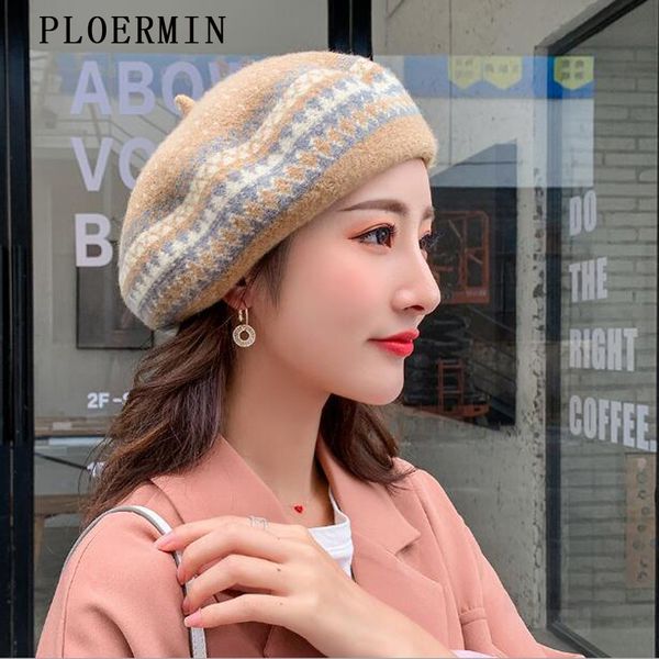 2019 new wool beret vintage multicolor pattern warm wool winter women painter hat french artist beanie hat for sweet girl gift, Blue;gray
2019 new wool beret vintage multicolor pattern warm wool winter women painter hat french artist beanie hat for sweet girl gift, Blue;gray