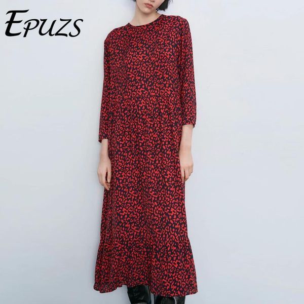 vintage loose red leopard dress women casual long sleeve maxi dress korean fashion office pleated dress 2019 autumn vestidos, Black;gray
vintage loose red leopard dress women casual long sleeve maxi dress korean fashion office pleated dress 2019 autumn vestidos, Black;gray