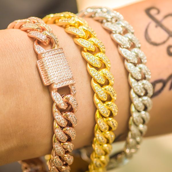 12mm miami cuban link bracelet full iced out bling hip hop dad jewelry, Golden;silver
12mm miami cuban link bracelet full iced out bling hip hop dad jewelry, Golden;silver