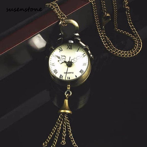 fashion men bronze quartz ball glass pocket watch necklace chain steampunk clock men women luxury watches relogio masculino, Slivery;golden
fashion men bronze quartz ball glass pocket watch necklace chain steampunk clock men women luxury watches relogio masculino, Slivery;golden