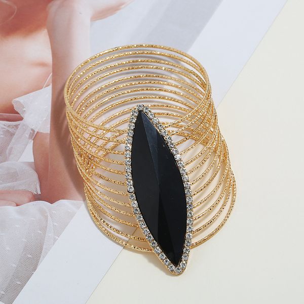 2020 new fashion personality multilayer jewel bracelet for women trendy stainless steel bangles korean senior jewelry, Black
2020 new fashion personality multilayer jewel bracelet for women trendy stainless steel bangles korean senior jewelry, Black
