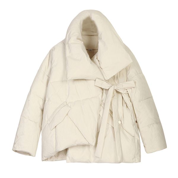 women's down & parkas bandage black big size cotton-padded coat long sleeve loose fit women fashion tide utumn winter 2021 as064
women's down & parkas bandage black big size cotton-padded coat long sleeve loose fit women fashion tide utumn winter 2021 as064