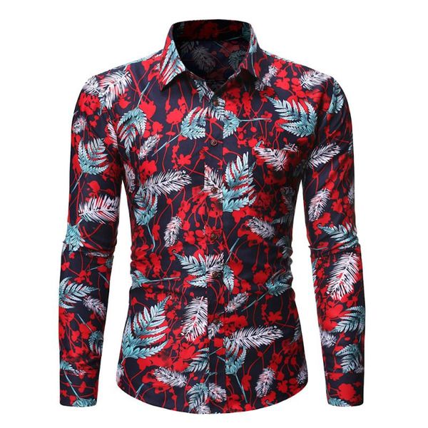 klv shirts 2020 new stylish men's spring summer casual slim printed camisas long sleeve shirts beach blouse 030601, White;black
klv shirts 2020 new stylish men's spring summer casual slim printed camisas long sleeve shirts beach blouse 030601, White;black
