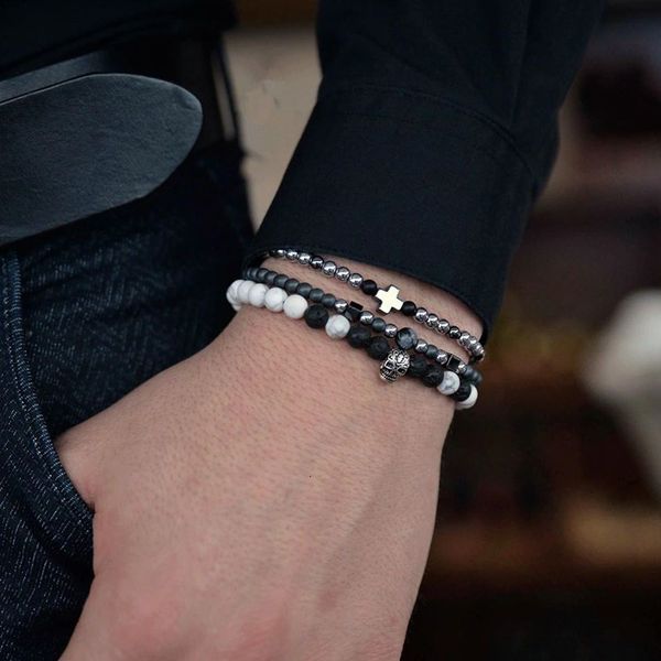 3 pcs/set fashion skull men bracelet sets trendy stone beads bracelet for men handmade jewelry gift, Golden;silver
3 pcs/set fashion skull men bracelet sets trendy stone beads bracelet for men handmade jewelry gift, Golden;silver