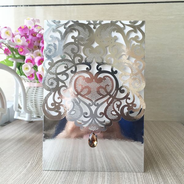 hollow laser cut gem design wedding invitation cards envelope supplies to thanksgiving gifts cards bridal shower invitations, Black
hollow laser cut gem design wedding invitation cards envelope supplies to thanksgiving gifts cards bridal shower invitations, Black