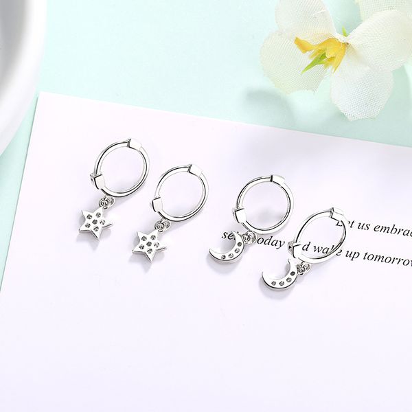 925 sterling silver crystal star moon stud stud earrings for women kids wedding jewelry boucle d'oreille hypoallergenic eh1244, Golden;silver
925 sterling silver crystal star moon stud stud earrings for women kids wedding jewelry boucle d'oreille hypoallergenic eh1244, Golden;silver