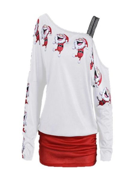 womens christmas print hoodies autumn spring sweatshirt long sleeve off shoulder long loose shirt sudadera mujer moletom, Black
womens christmas print hoodies autumn spring sweatshirt long sleeve off shoulder long loose shirt sudadera mujer moletom, Black