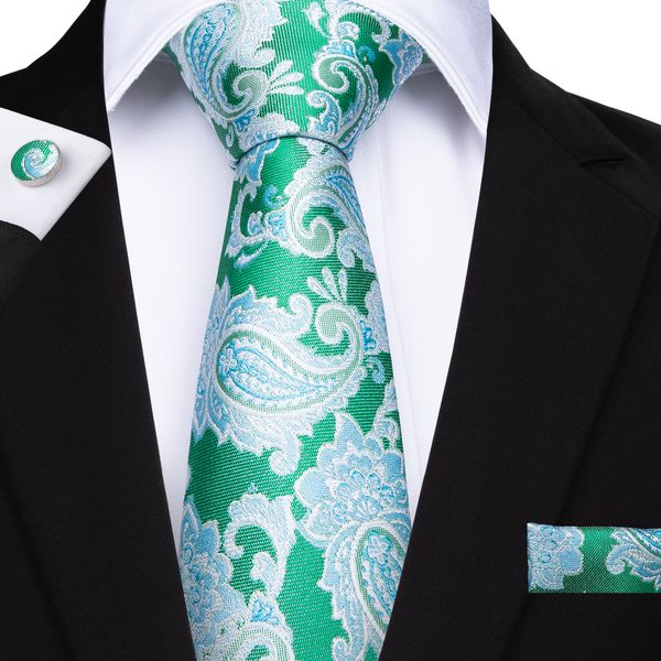 hi-tie necktie set fashion green tie with white floral for mens business luxury wedding party n-7119, Black;blue
hi-tie necktie set fashion green tie with white floral for mens business luxury wedding party n-7119, Black;blue