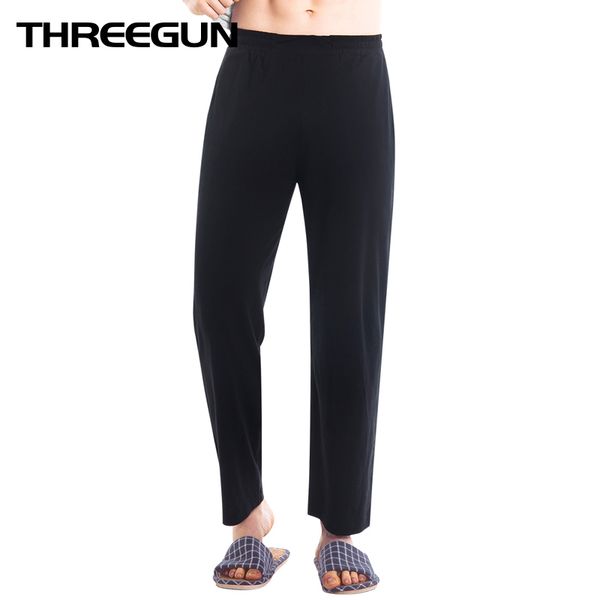 threegun men's cotton pajama pants 2019 new loose casual men's home trousers drawstring sleep bottoms male mens lounge pants, Black;brown
threegun men's cotton pajama pants 2019 new loose casual men's home trousers drawstring sleep bottoms male mens lounge pants, Black;brown