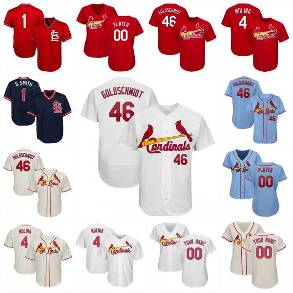 4 yadier molina 2020 jersey 46 paul goldschmidt matt carpenter paul dejong carlos martinez marcell ozuna wong fowler, Blue;black
4 yadier molina 2020 jersey 46 paul goldschmidt matt carpenter paul dejong carlos martinez marcell ozuna wong fowler, Blue;black
