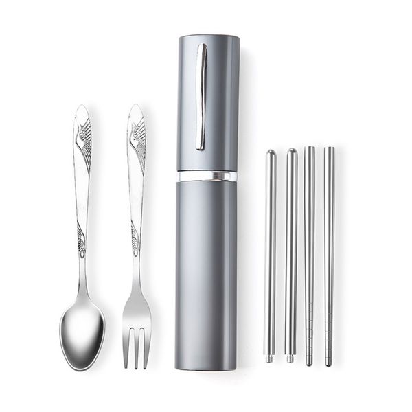 1pcs outdoor camping tableware stainless steel fork spoon chopstick portable camping set for hiking traveling picnic backpacking
1pcs outdoor camping tableware stainless steel fork spoon chopstick portable camping set for hiking traveling picnic backpacking