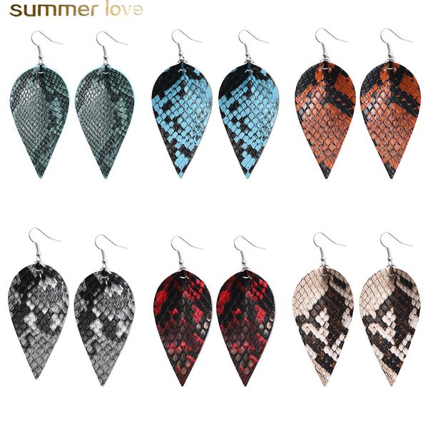 new designer pu leather snake skin printing dangle earring for women light weight leather leaf petal hook drop earring fashion jewelry, Silver
new designer pu leather snake skin printing dangle earring for women light weight leather leaf petal hook drop earring fashion jewelry, Silver