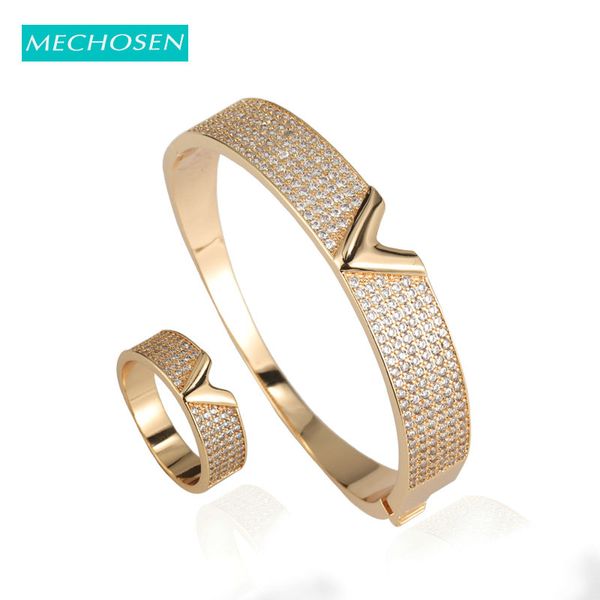 mechosen luxury full zircon stackable wide ring bangle fashion jewelry set for women's bride wedding party hand accessories 2019, Silver
mechosen luxury full zircon stackable wide ring bangle fashion jewelry set for women's bride wedding party hand accessories 2019, Silver