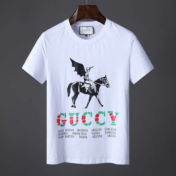 2019 men's korean version of the tide male summer riding pattern printing round neck short-sleeved casual fashion men and women short-s, White;black
2019 men's korean version of the tide male summer riding pattern printing round neck short-sleeved casual fashion men and women short-s, White;black