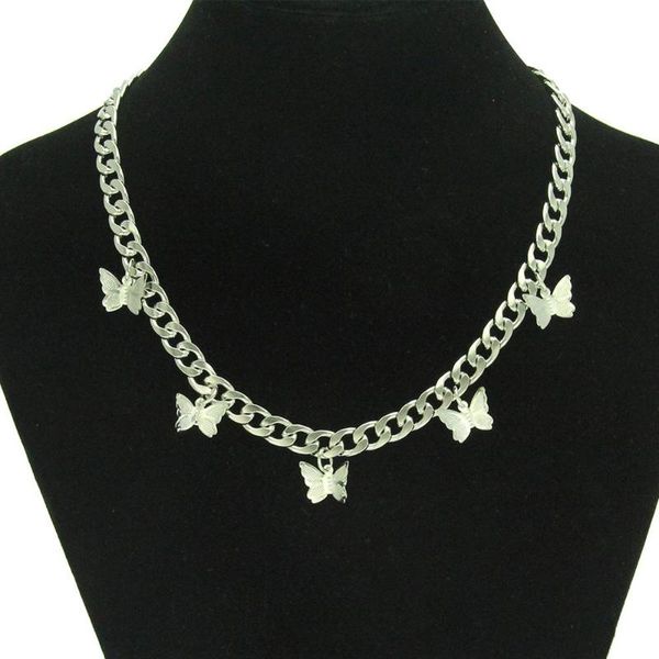7mm cuban chains necklace hiphop jewelry silver butterflies necklaces women trendy hip hop rock accessories hip hop jewelry
7mm cuban chains necklace hiphop jewelry silver butterflies necklaces women trendy hip hop rock accessories hip hop jewelry