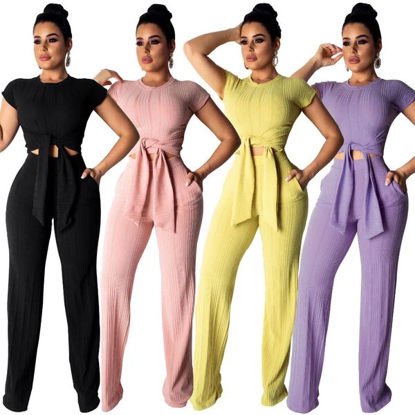 casual two piece set elegant outfits tracksuit women slim sashes solid full length pants ensemble femme dos piezas, White
casual two piece set elegant outfits tracksuit women slim sashes solid full length pants ensemble femme dos piezas, White
