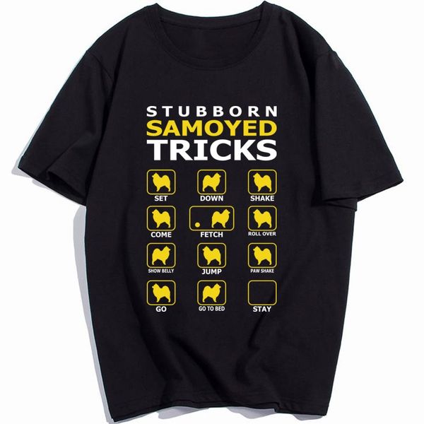 funny t-shirt men stubborn samoyed dog tricks tshirt short sleeve novelty tees fools day cotton graphic t shirt, White;black
funny t-shirt men stubborn samoyed dog tricks tshirt short sleeve novelty tees fools day cotton graphic t shirt, White;black