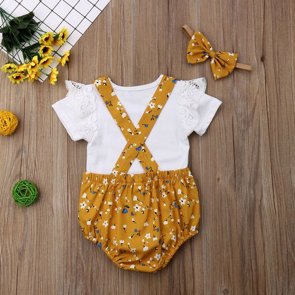 focusnorm new fashion baby girl ruffle short sleeve lace romper shirt +tutu romper shorts floral clothes outfits sunsuit, White
focusnorm new fashion baby girl ruffle short sleeve lace romper shirt +tutu romper shorts floral clothes outfits sunsuit, White