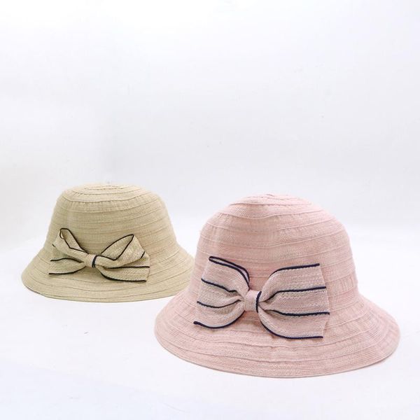 summer children's straw hat new style cotton linen e outdoor sun-resistant sun hat bow basin type beach sun, Yellow
summer children's straw hat new style cotton linen e outdoor sun-resistant sun hat bow basin type beach sun, Yellow