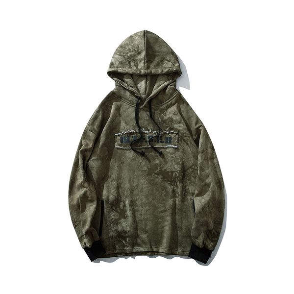 tie dye pullover hoodies mens hip hop streetwear sweatshirt camo patch hooded 2019 fashion casual autumn oversized clothing, Black
tie dye pullover hoodies mens hip hop streetwear sweatshirt camo patch hooded 2019 fashion casual autumn oversized clothing, Black