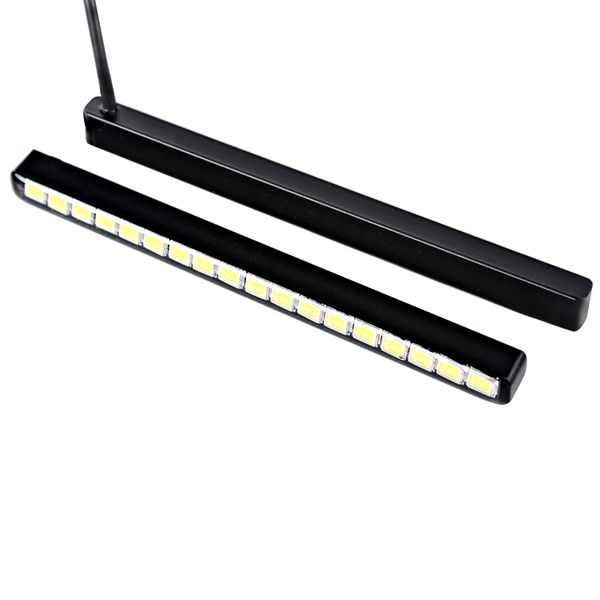 2pcs car daytime running lights led strip daylight 18 leds 7030 smd super bright car drl fog light source car styling
2pcs car daytime running lights led strip daylight 18 leds 7030 smd super bright car drl fog light source car styling