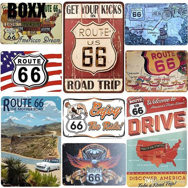 new route 66 plaque metal vintage tin sign pin up shabby decor metal signs vintage bar decoration metal poster pub plate modern paintings
new route 66 plaque metal vintage tin sign pin up shabby decor metal signs vintage bar decoration metal poster pub plate modern paintings