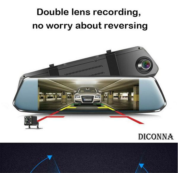 car dvr camera dual lens 7.0 inch full hd 1080p dashcam rearview mirror video recorder registrator car cam dash cam 7
car dvr camera dual lens 7.0 inch full hd 1080p dashcam rearview mirror video recorder registrator car cam dash cam 7