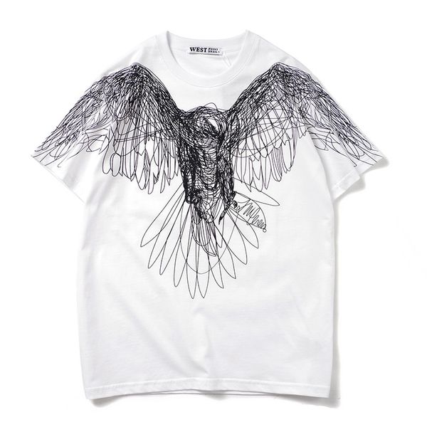 mens designer sketch line flying eagle 3d printing popular brand short-sleeved t-shirt womens cotton mens lovers student shirt youth, White;black
mens designer sketch line flying eagle 3d printing popular brand short-sleeved t-shirt womens cotton mens lovers student shirt youth, White;black