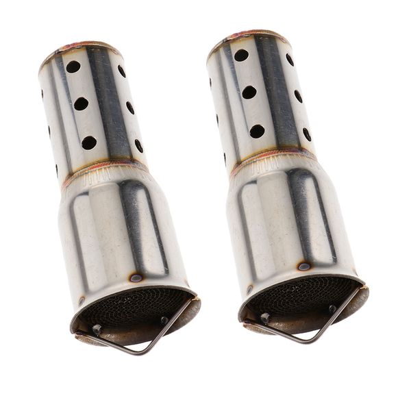 2x racing exhaust muffler pipe scooter atv 2in baffle for flat tip
2x racing exhaust muffler pipe scooter atv 2in baffle for flat tip