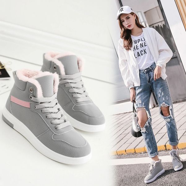 women boots female snow boots winter boots women flat waterproof 2019 shoes feminina uik, Black
women boots female snow boots winter boots women flat waterproof 2019 shoes feminina uik, Black