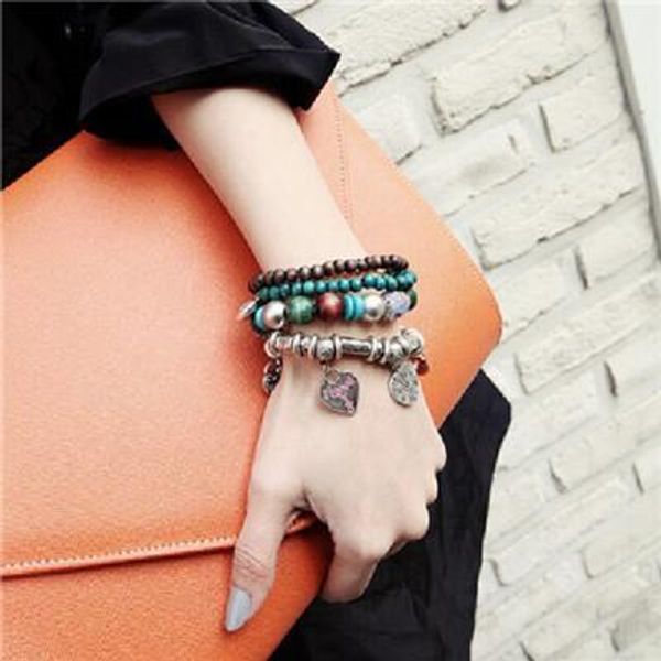 4шт набор bohemia геометрических бисера stretch браслет 2020 мода ретро цвет серебро сердце кулон браслет bangles подарка ювелирных изделий, Black
4шт набор bohemia геометрических бисера stretch браслет 2020 мода ретро цвет серебро сердце кулон браслет bangles подарка ювелирных изделий, Black