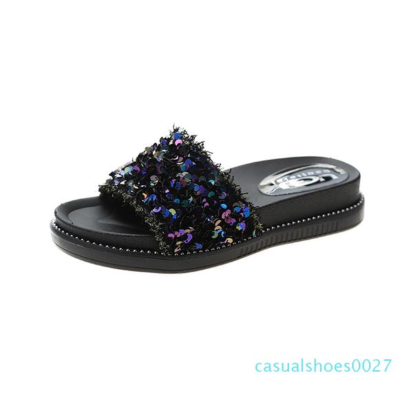 beach shoes womens slippers outdoor platform pantofle fringe luxury slides med sabot soft flat 2020 summer designer fashion c27, Black
beach shoes womens slippers outdoor platform pantofle fringe luxury slides med sabot soft flat 2020 summer designer fashion c27, Black