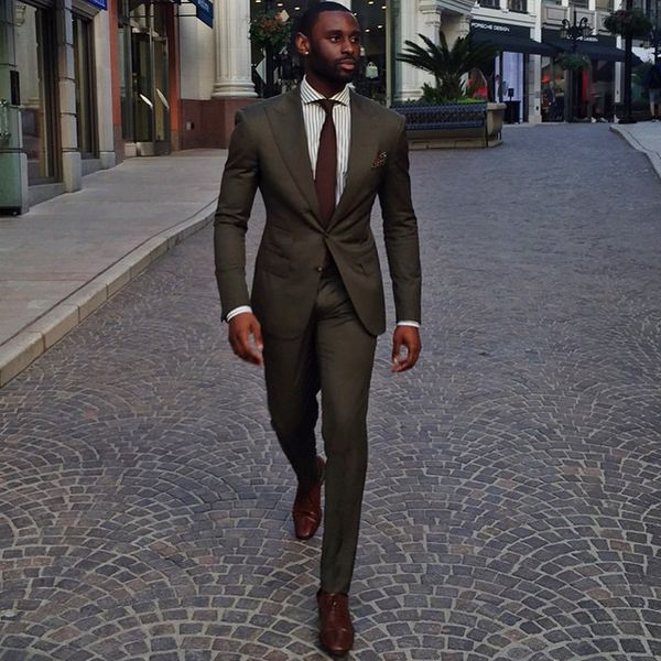 slim fit mens prom suits peaked lapel wedding suits for men groomsman tuxedos two pieces blazers jacket+pants, Black;gray
slim fit mens prom suits peaked lapel wedding suits for men groomsman tuxedos two pieces blazers jacket+pants, Black;gray