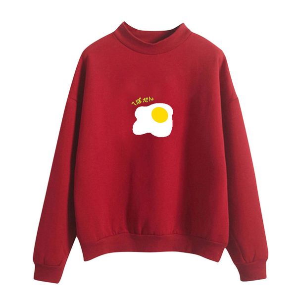 loose pullover hoodie women o-neck solid color poached egg pattern long sleeve plus velvet sweatshirt moletom feminino inverno, Black
loose pullover hoodie women o-neck solid color poached egg pattern long sleeve plus velvet sweatshirt moletom feminino inverno, Black
