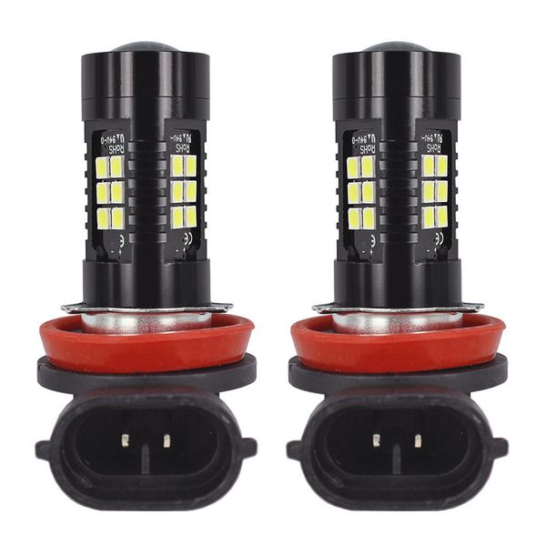 2pcs h11 3030 12v dc 21w 6000k 800lm 21 led lights white car fog head light lamp headlight
2pcs h11 3030 12v dc 21w 6000k 800lm 21 led lights white car fog head light lamp headlight