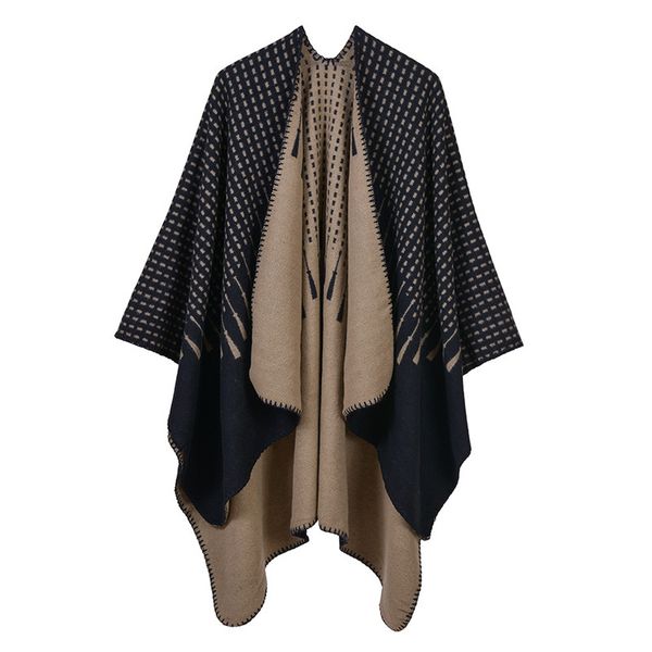 elegant cashmere imitation women long poncho warm winter scarfs ladies square jacquard pashmina shawl ladies fall capes, White
elegant cashmere imitation women long poncho warm winter scarfs ladies square jacquard pashmina shawl ladies fall capes, White