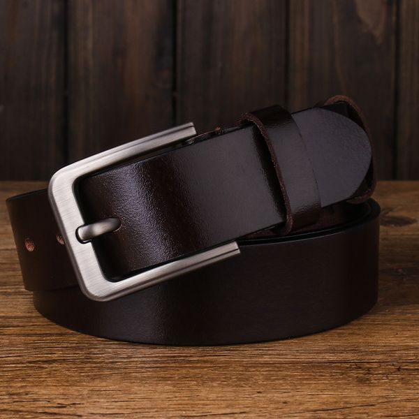 single-layer layer pure leather wallet wallet men's leather pin buckle belt men's youth leisure high-end trousers belt, Black;brown
single-layer layer pure leather wallet wallet men's leather pin buckle belt men's youth leisure high-end trousers belt, Black;brown