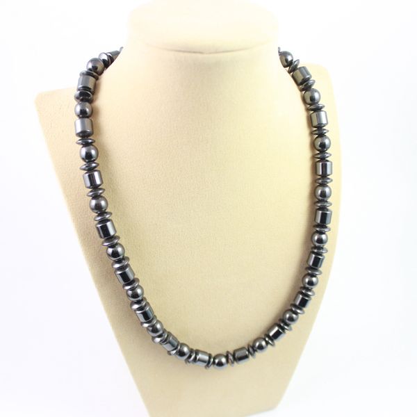 other magnetic hematite energy power necklace with round beads flat handmade jewelry for men and women healing, Silver
other magnetic hematite energy power necklace with round beads flat handmade jewelry for men and women healing, Silver