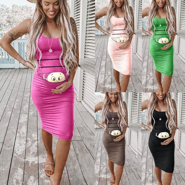 2020 new pregnancy dress women's fashion cute baby printed pregnant summer sleeveless maternity dress mother for pregnant, White
2020 new pregnancy dress women's fashion cute baby printed pregnant summer sleeveless maternity dress mother for pregnant, White